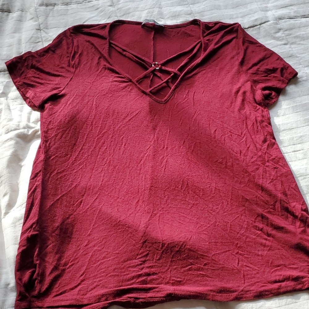 West Coast Love Red Blouse